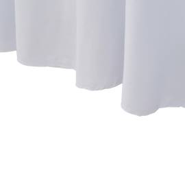 Huse elastice de masă lungi, 2 buc., alb, 120 x 60,5 x 74 cm, 5 image
