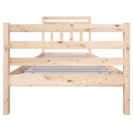 Cadru de pat, de 1 persoană, 90x190 cm, lemn masiv, 3‘, 4 image