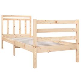 Cadru de pat, de 1 persoană, 90x190 cm, lemn masiv, 3‘, 3 image