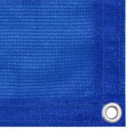 Covor pentru cort, albastru, 200x400 cm, hdpe, 2 image