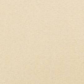 Scaun balansoar, alb crem, material textil, 4 image