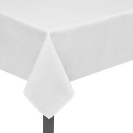 Fețe de masă, 100 x 100 cm, alb, 5 buc., 3 image