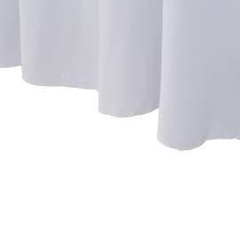 Huse de masă elastice, 2 buc., alb, 183 x 76 x 74 cm, 5 image