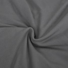 Husă elastică pentru canapea 2 locuri poliester jersey antracit, 4 image