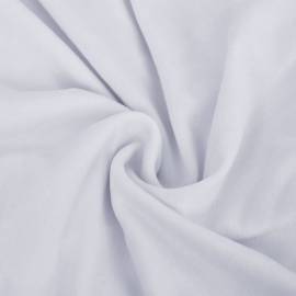 Husă elastică pentru canapea cu 4 locuri poliester jersey alb, 4 image