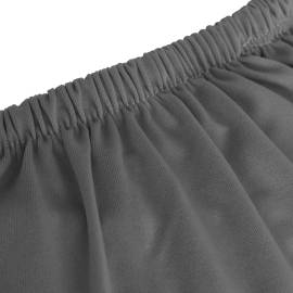 Husă elastică pentru canapea poliester jersey antracit, 5 image