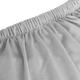 Husă elastică pentru canapea poliester jersey gri, 5 image