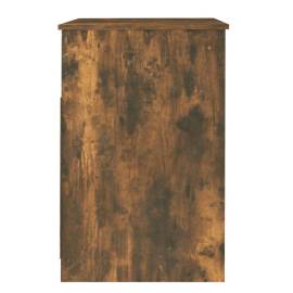 Dulap cu sertar, stejar fumuriu, 40x50x76 cm, lemn prelucrat, 7 image