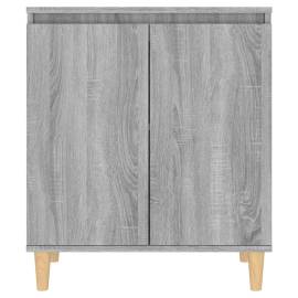 Servantă, sonoma gri, 60x35x70 cm, lemn prelucrat, 3 image