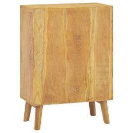 Comodă cu sertare, 56x30x80 cm, lemn masiv de tec, 4 image