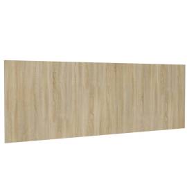 Tăblie de pat,perete,stejar sonoma,240x1,5x80 cm,lemn prelucrat, 2 image