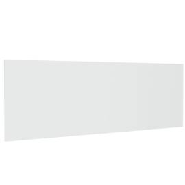 Tăblie de perete,alb,240x1,5x80 cm, lemn prelucrat, 2 image