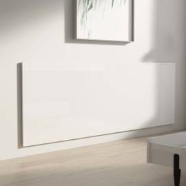 Tăblie pat/perete,alb extralucios,240x1,5x80 cm,lemn prelucrat, 4 image