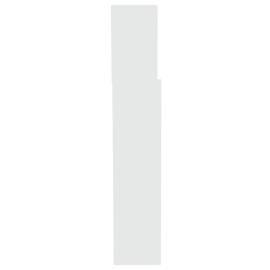 Dulap tăblie, alb, 200x19x103,5 cm, 4 image