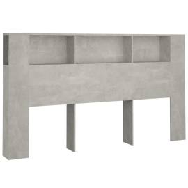 Dulap tăblie, gri beton, 180x18,5x104,5 cm, 2 image
