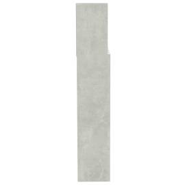Dulap tăblie, gri beton, 200x19x103,5 cm, 4 image