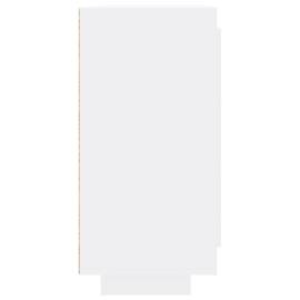 Servantă, alb extralucios, 92x35x75 cm, lemn compozit, 6 image
