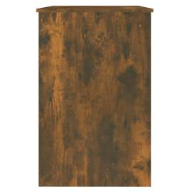 Birou, stejar fumuriu, 100x50x76 cm, lemn prelucrat, 5 image