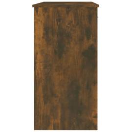 Birou, stejar fumuriu, 80x40x75 cm, lemn prelucrat, 5 image
