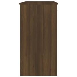 Birou, stejar maro, 80x40x75 cm, lemn prelucrat, 5 image