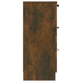 Servantă, stejar fumuriu, 60x30x70 cm, lemn prelucrat, 6 image