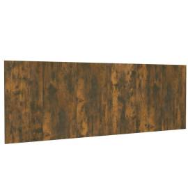 Tăblie pat de perete, stejar afumat 240x1,5x80 cm lemn compozit, 2 image