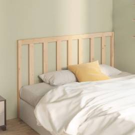 Tăblie de pat, 156x4x100 cm, lemn masiv de pin, 3 image