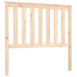 Tăblie de pat, 106x6x101 cm, lemn masiv de pin, 2 image