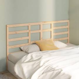 Tăblie de pat, 206x4x104 cm, lemn masiv de pin
