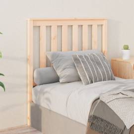 Tăblie de pat, 96x6x101 cm, lemn masiv de pin