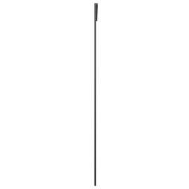 Ușă glisantă ,negru, 102,5x205 cm, sticlă mată esg și aluminiu, 4 image