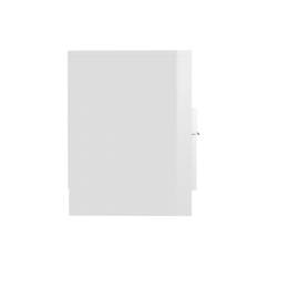Comodă tv, alb extralucios, 150x33,5x45 cm, lemn prelucrat, 6 image