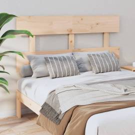 Tăblie de pat, 124x3x81 cm, lemn masiv de pin