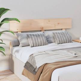 Tăblie de pat, 124x3x81 cm, lemn masiv de pin, 4 image