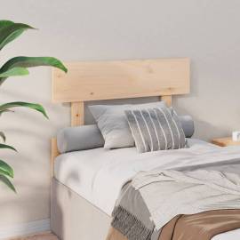 Tăblie de pat, 93,5x3x81 cm, lemn masiv de pin, 4 image