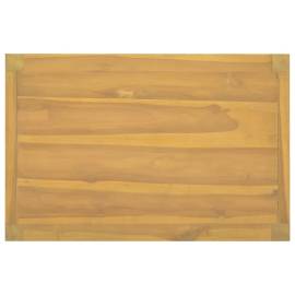 Dulap de baie, 60x40x75 cm, lemn masiv de tec, 6 image