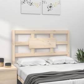 Tăblie de pat, 105,5x4x100 cm, lemn masiv de pin, 3 image