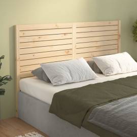 Tăblie de pat, 186x4x100 cm, lemn masiv de pin, 4 image