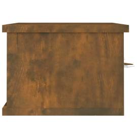 Dulap de perete, stejar fumuriu, 60x26x18,5 cm lemn prelucrat, 4 image