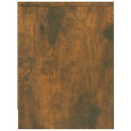 Noptieră, stejar fumuriu, 40x30x40 cm, lemn prelucrat, 5 image