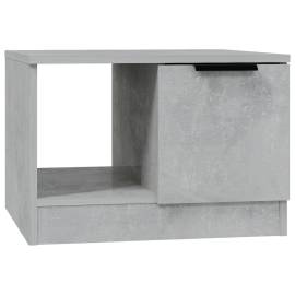 Măsuță de cafea, gri beton, 50x50x36 cm, lemn prelucrat, 2 image
