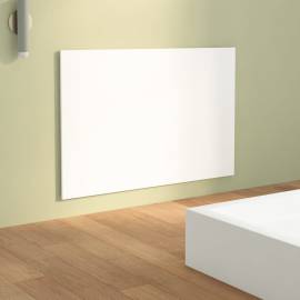 Tăblie de pat, alb, 120x1,5x80 cm, lemn prelucrat, 4 image