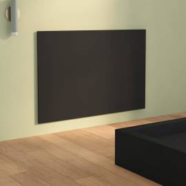 Tăblie de pat, negru, 120x1,5x80 cm, lemn prelucrat, 4 image