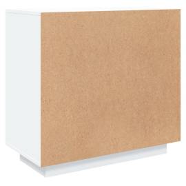 Servantă, alb, 80x40x75 cm, lemn prelucrat, 5 image