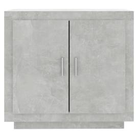 Servantă, gri beton, 80x40x75 cm, lemn compozit, 3 image