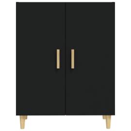 Servantă, negru, 70x34x90 cm, lemn prelucrat, 3 image