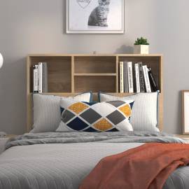 Tăblie de pat cu dulap, stejar sonoma, 100x19x103,5 cm, 3 image
