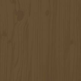 Birou, maro miere, 140x50x75 cm, lemn masiv de pin, 8 image