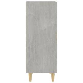 Servantă, gri beton, 70x34x90 cm, lemn prelucrat, 4 image