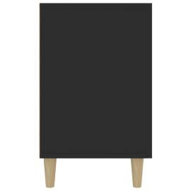 Servantă, negru, 100x36x60 cm, lemn prelucrat, 4 image